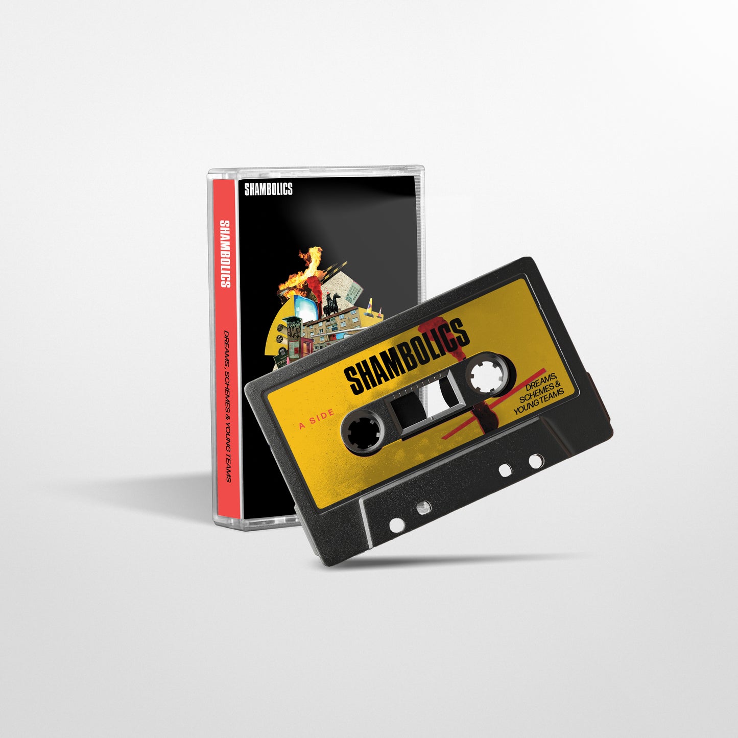 Shambolics - 'Dreams, Schemes & Young Teams' LP - Black Cassette