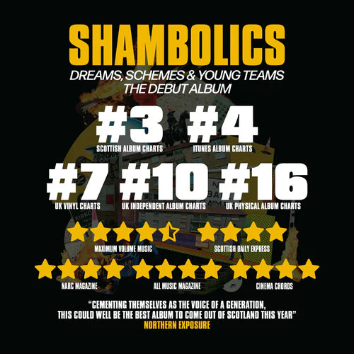SHAMBOLICS DREAMS, SCHEMES AND YOUNG TEAMS ALBUM