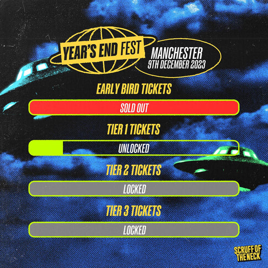 EARLYBIRD TICKETS SOLD OUT