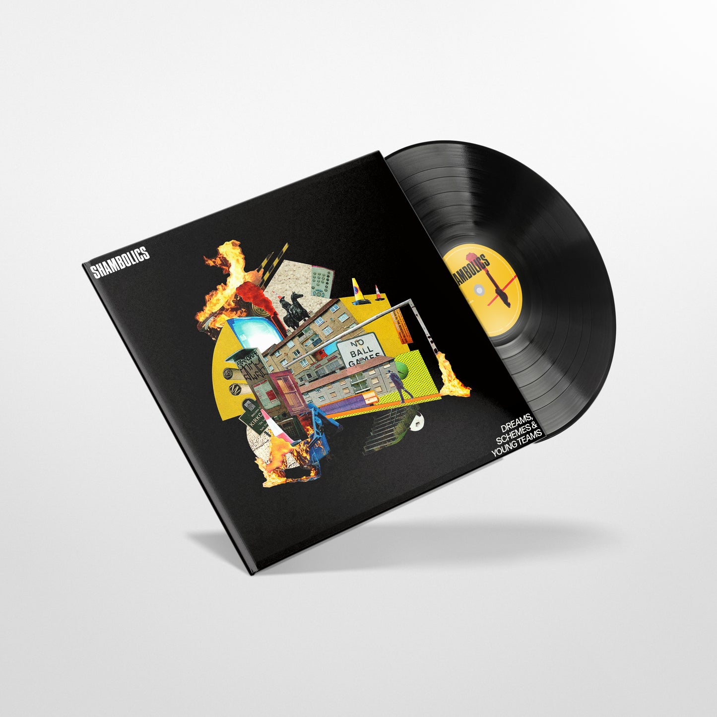 Shambolics - 'Dreams, Schemes & Young Teams' LP - Vinyl - Black 12" Disc