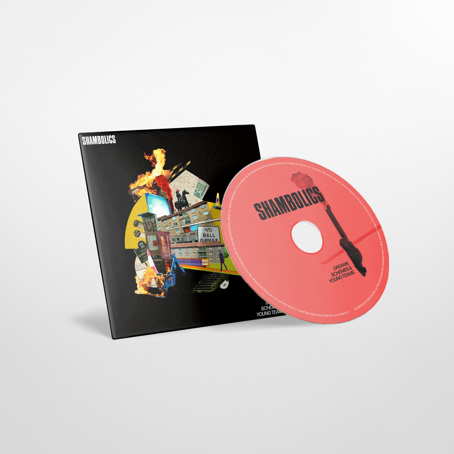 Shambolics - 'Dreams, Schemes & Young Teams' LP - Red Ned CD