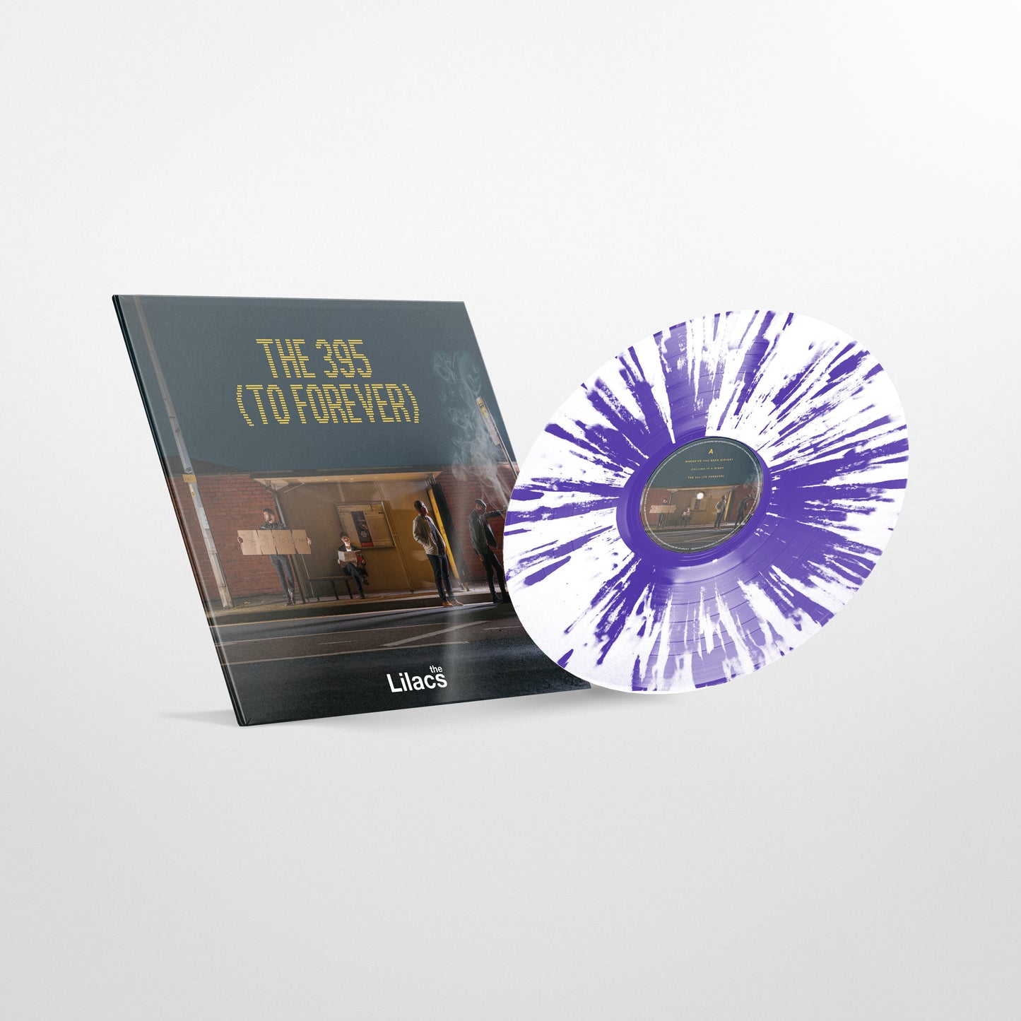 The Lilacs - 'The 395 To Forever' EP - Vinyl - Navy Blue & White Splatter 12" Disc D2C Exclusive