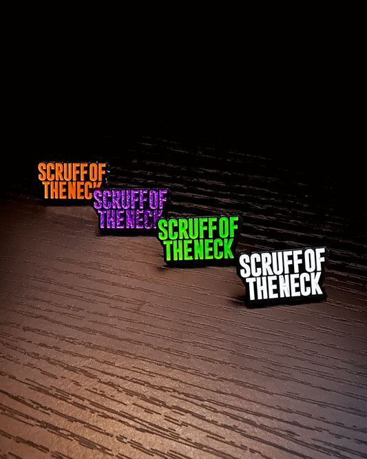 Scruff of the Neck - Merch - Logo Enamel Pin Badge - 15th Anniversary Edition