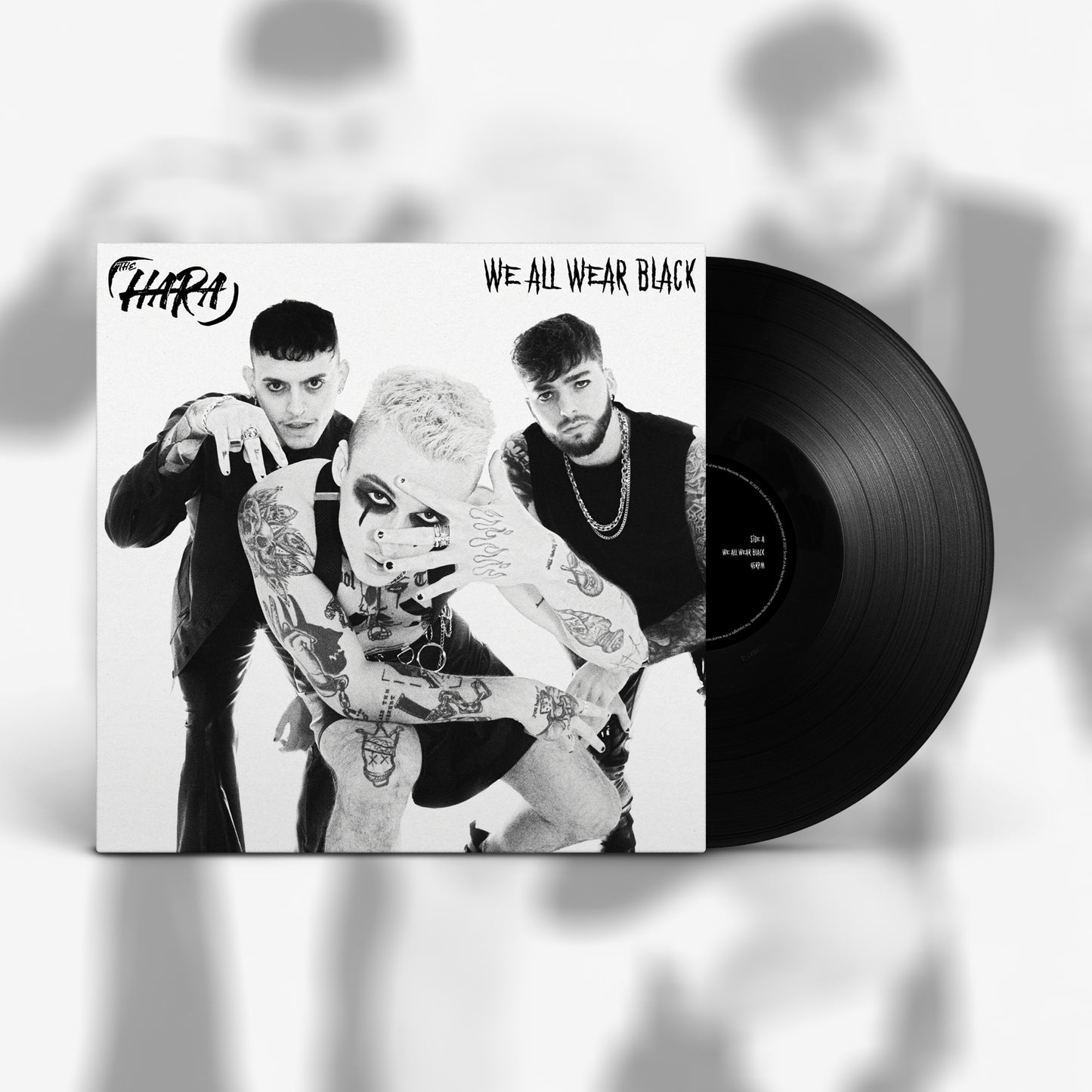 THE HARA - 'We All Wear Black' EP - Vinyl - Black 12" Disc
