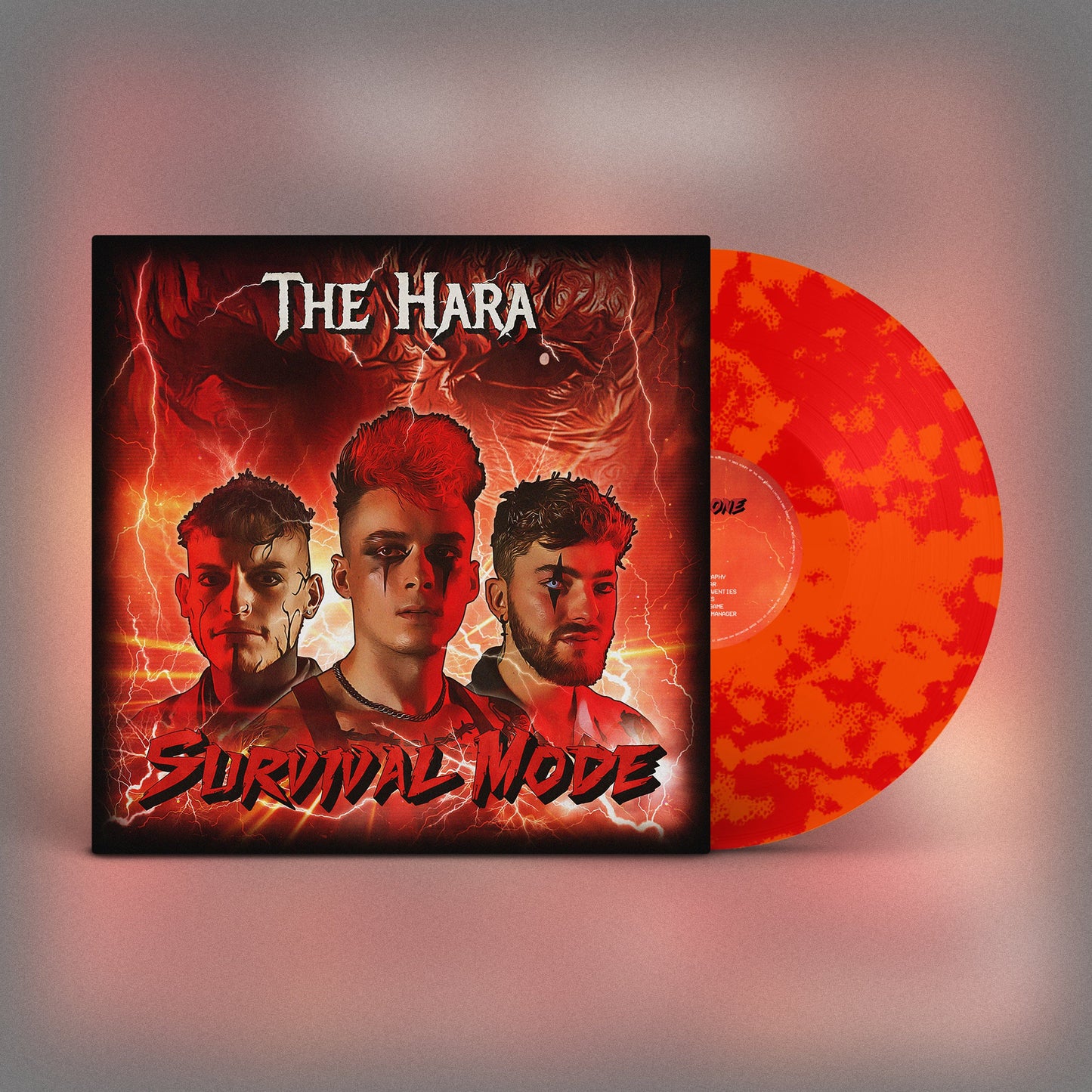 THE HARA - 'Survival Mode' LP - Vinyl - Special Edition 'Fire' 12" Disc