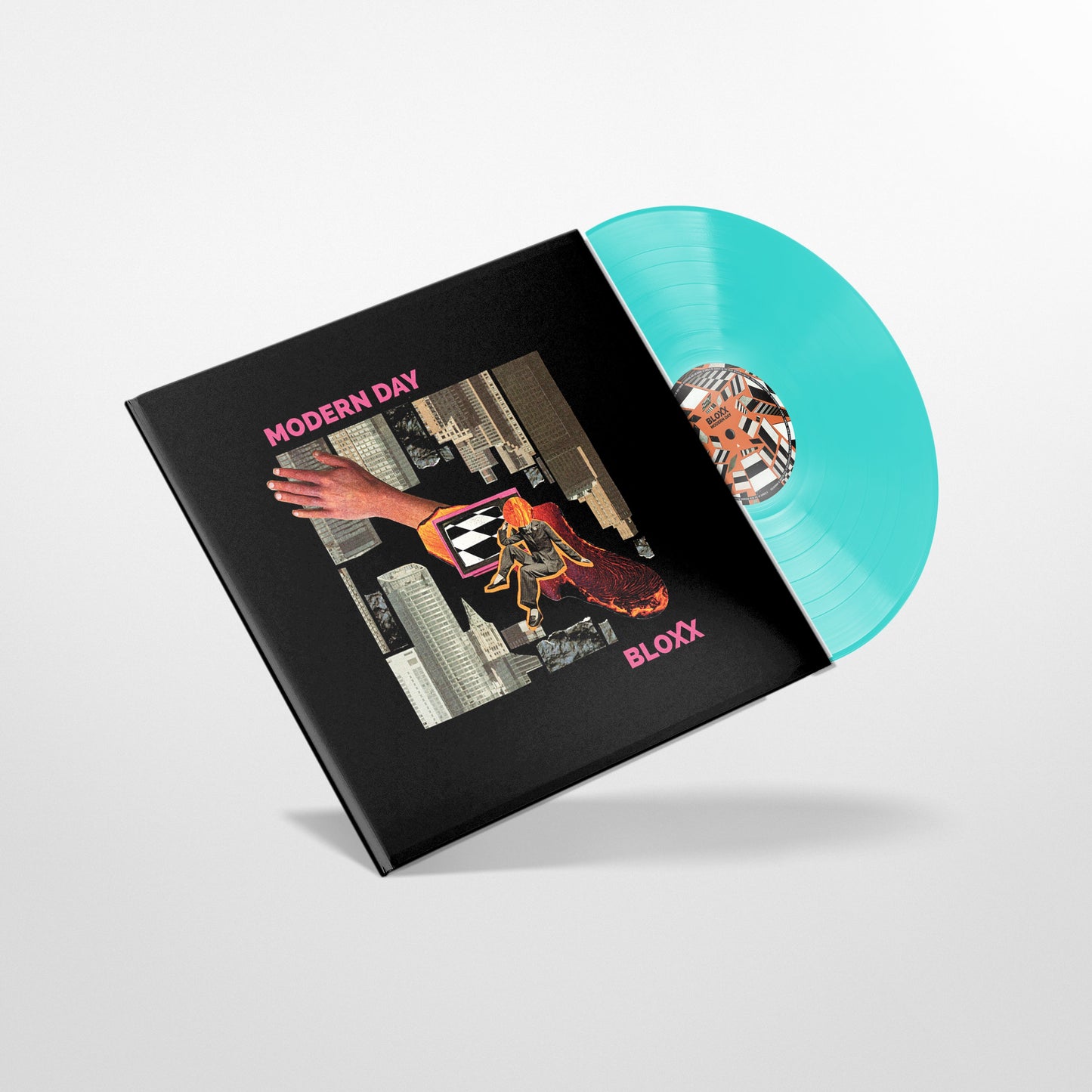 BLOXX - 'Modern Day' EP - Vinyl - Aqua 12" Disc